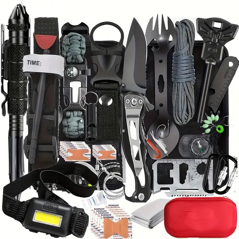 19-in-1 Survival Kit | Emergency Survival Gear and Equipment