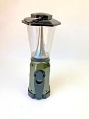 Eddie Bauer Hand Crank Dynamo LED Lantern Radio Camping Hiking Survival