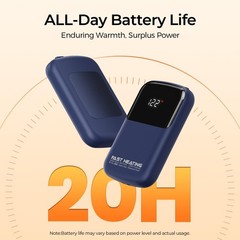 AI Hand Warmers Rechargeable 2 Pack, 3 Heat Levels 2-Pack, Blue 2Pack