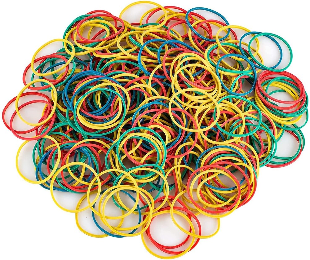 700PCS Multicolor Rubber Bands,Assorted Color multicolor