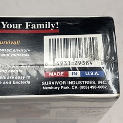 The Ark III Food Water Survival Kit 3 Day New Factory Sealed – Made in the USA