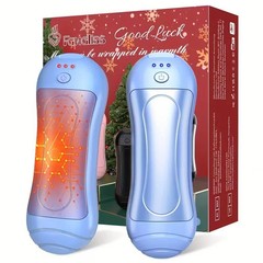 6000mAh Portable Electric Hand Warmers For Gift,Rechargeable 2 Pack Hand Warmers