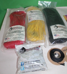 Paracord Gorilla Type III Commercial 550 Cord Red Yellow Black Plus Extras