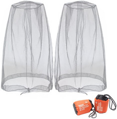 Mosquito Head Net Mesh, Face Neck Fly Netting Hood from Bugs Gnats Noseeums Scre