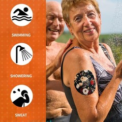 Sensor Covers for Libre 3 Waterproof – 20pcs Adhesive Patches for Libre 3,wit…