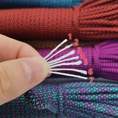 5 Meters Dia 4mm 7 stand Cores Paracord for Survival Parachute Cord Lanyard