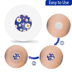 40Pack Libre 3 Plus Sensor Covers Waterproof Freestyle Sensor Stickers Sets & Ad