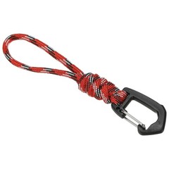 Badge Lanyard 4.7 Inch, Necklace Keychain Cord Metal Clasp Hook, Camo Red