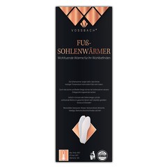 5 Paar VOSSBACH Fußsohlenwärmer 10 Stunden Einlegesohlen Schuhwärmer Fußwärmer