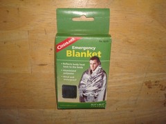 Camping Lot: Coghlans Emergency Blanket & Coghlans Biodegradable Camp Soap – NEW