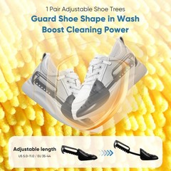 Teletrogy Shoes Laundry Bag Keep Shoe Bags with Tree, Yellow