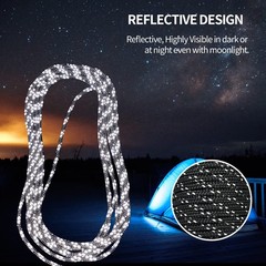 5/16″ Accessory Cord Rope High Strength Utility Paracord 8mm Reflective Parac…