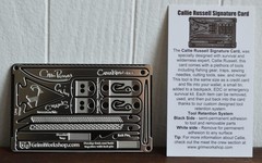 Grim Workshop Callie Russell Signature Card New