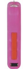 Stun MASTER ST POLICE Defense PINK SQUEEZE Stun Gun Rechargeable LED FLASHLIGHT