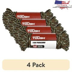 4 Pack 7/32 inch 50 ft 1100 Paracord Camo Heavy Duty Outdoor Utility Rope New