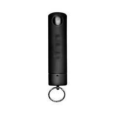 2-In-1 Pepper Spray, Harm and Hammer, with Auto Glass Breaker, Black