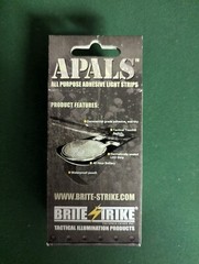 Brite-Strike A.P.A.L.S. All Purpose Adhesive Light Strips, Green, 10 pack, NOS