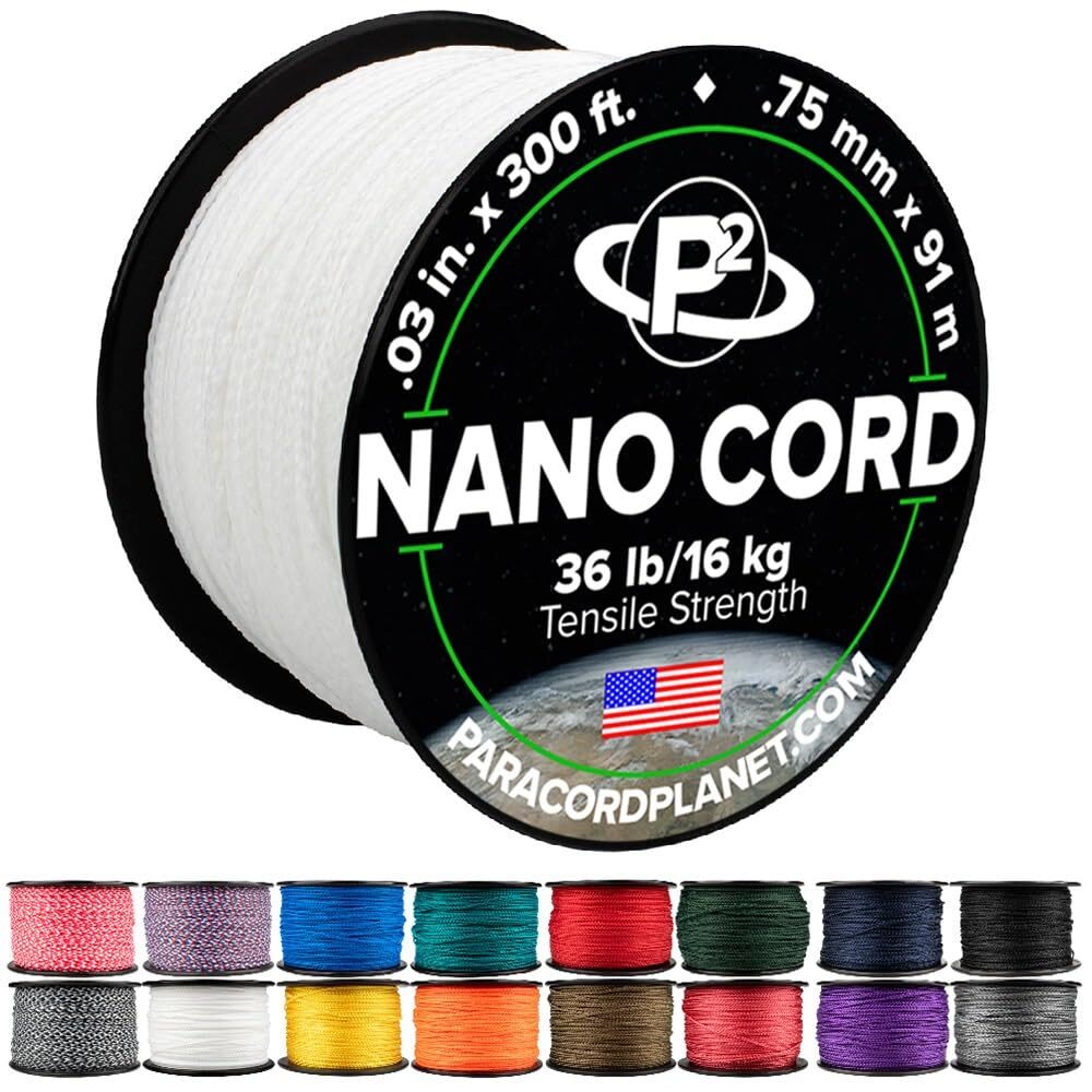 T Nano Cord “lightweight Nylon Nano Paracord “ Great For Arts & Crafts Home Dcor