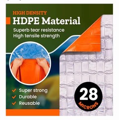 4-Pack Emergency Mylar Thermal Blankets 83×52 Survival Camping Tactical