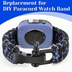 4 Pack Durable Paracord Bracelet, Paracord Bracelet Shackle Buckle, Metal Surviv