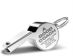 Whistle for Coaches Whistles, Thanks Coach Gifts for Men Teacher Lanyard | Coach