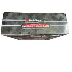 Radio Shack Emergency Crank Radio AM FM Weather Band USB Charging Port – NEW NIB