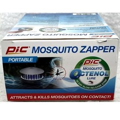 💙 PIC 2-In-1 Indoor and Outdoor Mosquito Insect Zapper Charge & Go Portable