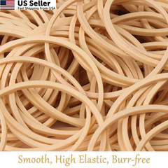 1100Pcs Rubber Bands Size #16 Rubberbands Light Brown Elastics