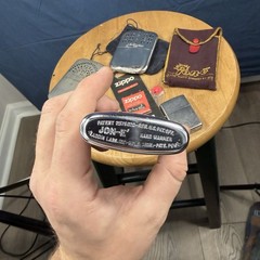 Vintage Lot of Metal Hand Warmers & Lighters, Zippo Peacock Jon-E Jc Higgins