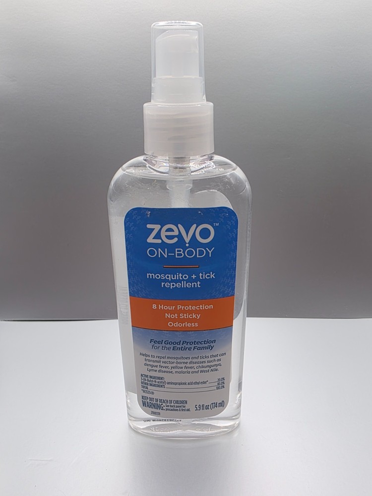 Zevo On-Body Mosquito & Tick Repellent 5.9 fl. oz NEW