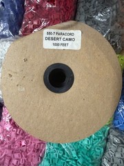 550lb 7 strand Paracord 1000ft roll Desert Camo Color