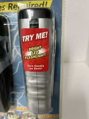 Brand New Innovage Outdoor Emergency Radio/Flashlight Set, No Batteries Required