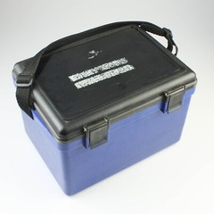 Underwater Kinetics – Blue Plastic Dry Box – with Strap 9″ x 6.5″ x 6″