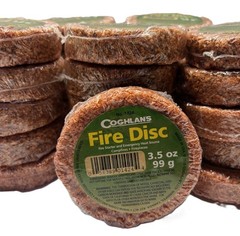 Huge Lot Of 13 Coghlan’s Fire Disc 3.5 oz – Fire Starter & Emergency Heat Source