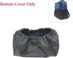Backpack Bottom Protector Cover Heavy Duty Anti 13.39*7.87*7.09 inch, Black