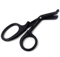 Tactical Black – Set of 2 Pcs Black EMT First Responder 7.5″ Shears + Black Pen