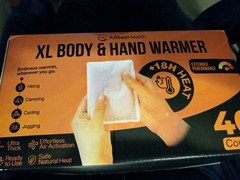 AllSettHealth XL Body & Hand Warmers Hiking Camping Cycling 40 Count Box NEW!