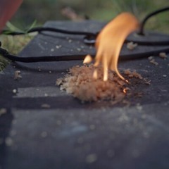 Forest Fundamentals™ Artisan Fire Mat | Handmade Genuine Leather | Fire-lighting