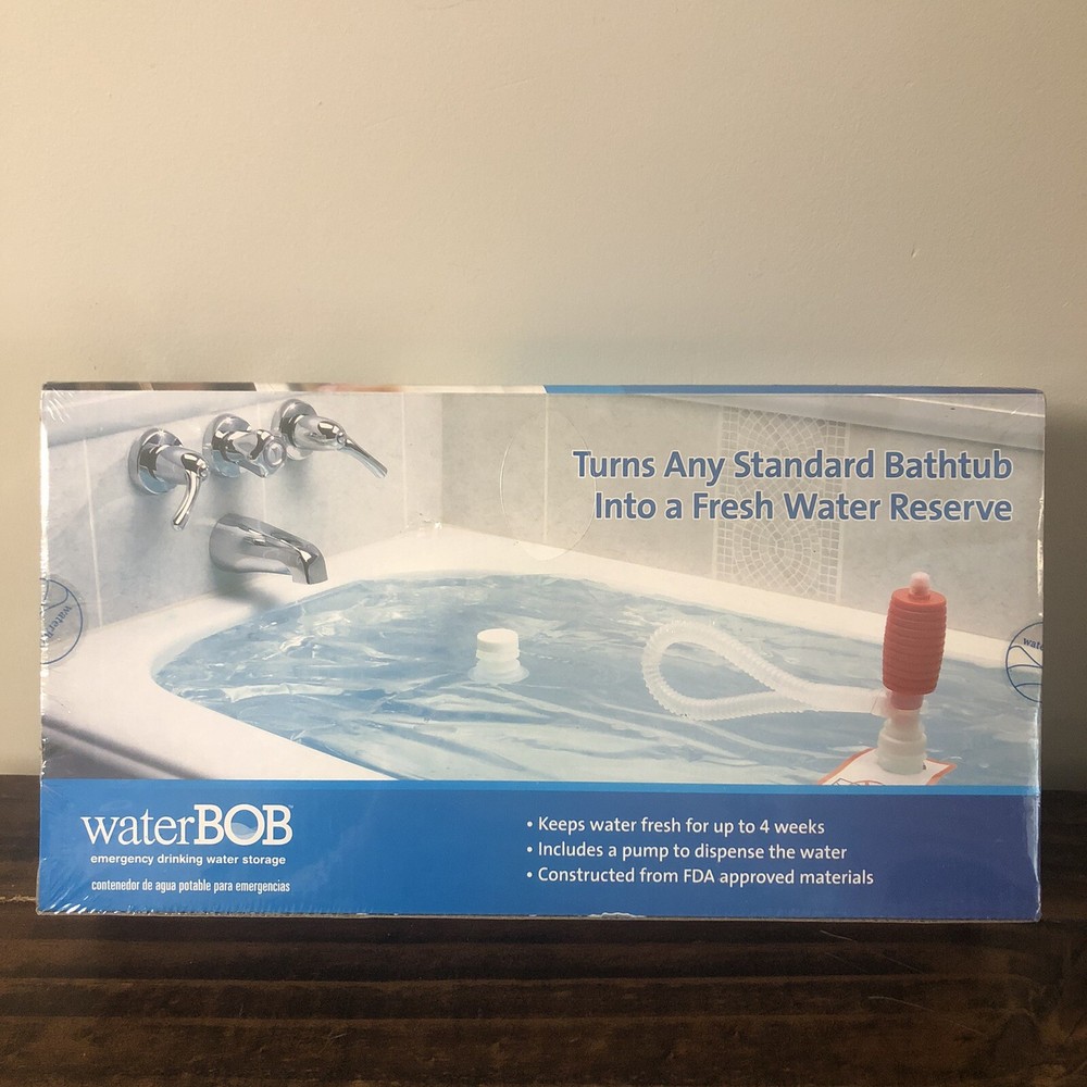 Water BOB Survival Emergency Drinking Fresh Water Storage 100-Gallons Kit