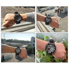 SurvivalMilitary Digital Watch, Outdoor CampingSurvival Watch, Multifunctional Arm…