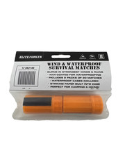 NEW 2x 20Pk Cases Waterproof matches By Elite Forces Camping Hiking Survival