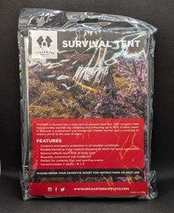 NEW Unchartered Supply Co Survival Tent 2-Person Mylar Waterproof SEVENTY2