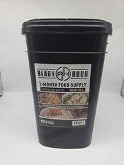 NEW! • READY HOUR 3 MONTH FOOD SUPPLY 25 year shelf life SURVIVAL KIT • BUCKET 5