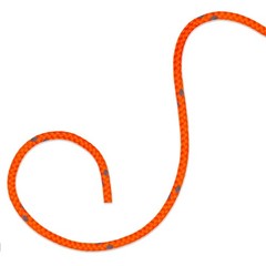 4 Pack 5/32 Inch X 50 Ft 550 Reflective Paracord Polyester Blend Orange 4.9 Oz