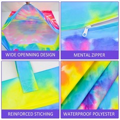 2 Pcs Large Travel Laundry Bag Waterproof With Handle – Large, Tie Dye