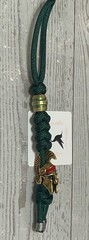 Sparrow’s EDC knife lanyard / Keychain Spartan Helmet Bead