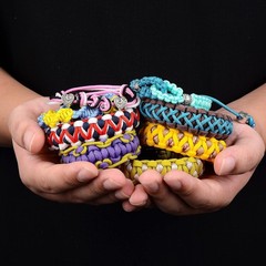 Micro Paracord Kit with Instructions, 10 Colors 20FT 2MM Paracord Combo Kit w…