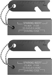 Magnesium Flint Fire Starter, Survival Fire Blocks with Striker for Camping/Hiki