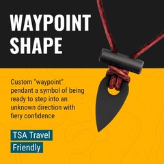 Wazoo – Starter Made In Usa Pendant Tool On Leather Cord Survival