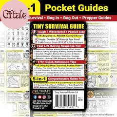 Tiny Survival Guide – Micro EDC Emergency Preparedness Pocket Handbook for Campi